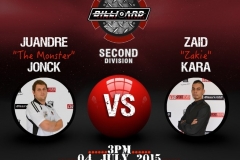 BPL-2nd Division-040715 Juandre Zaid 3pm
